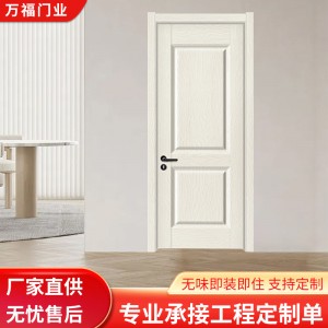 室內(nèi)裝飾門免漆套裝臥室門實(shí)木復(fù)合生態(tài)烤漆門工地出租屋時(shí)尚木門
